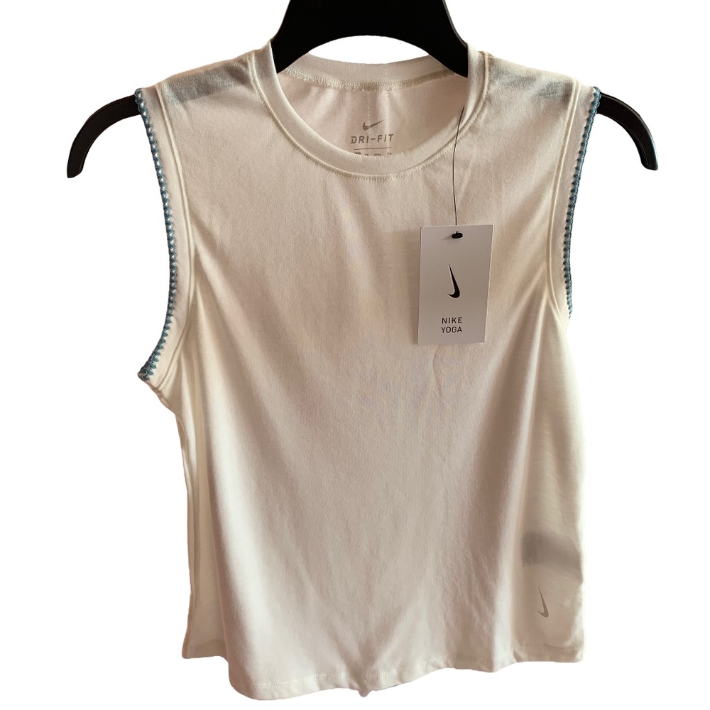 Nike Yoga Crochet-Edge Tank Sz XS
